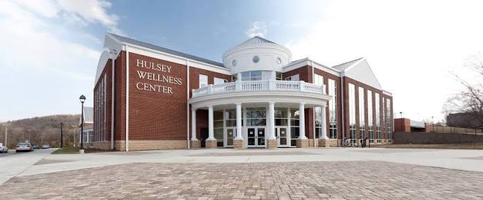 Hulsey Wellness Center building at Southern Adventist University, Collegedale, TN