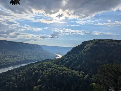 Tennessee River Gorge seen from the bluffs of Signal Mountain
