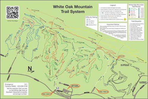 White Oak Mountain Trails logo